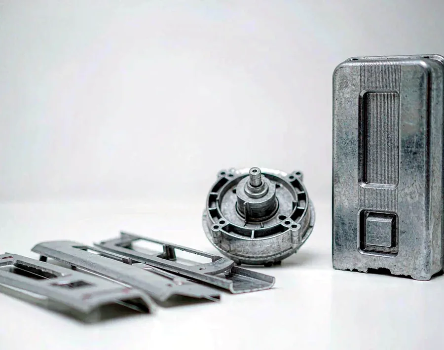 Die-cast consumer product housings and decorative parts